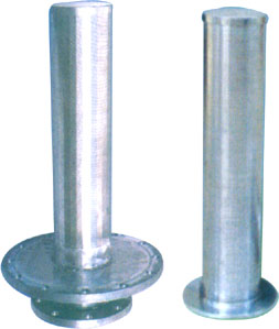 Resin traps stainless steel filter